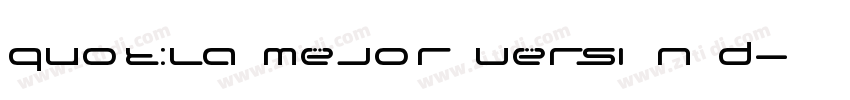 quot;La mejor versión d字体转换